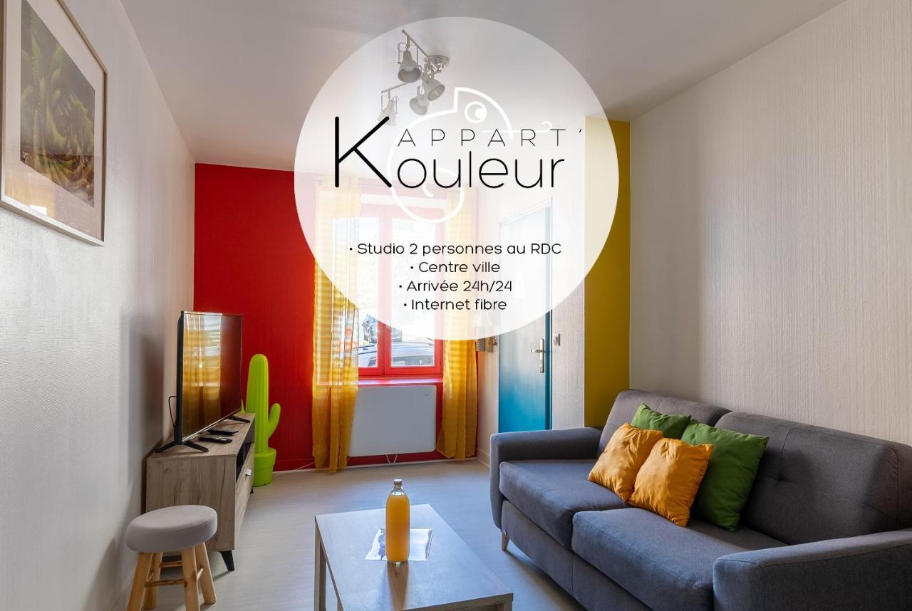 L'Appart K-Ouleur- Wifi Fibre-Checkin Auto- 2 Pers Le Mans Ngoại thất bức ảnh